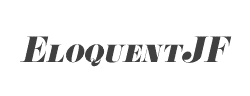 EloquentJFSmallCapsItalPro字体