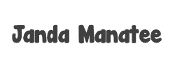 Janda Manatee Solid字体