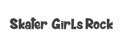 Skater Girls Rock字体