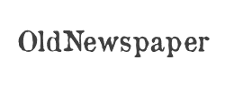 OldNewspaperTypes字体
