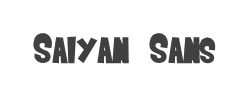 Saiyan Sans字体