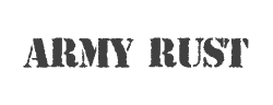 Army Rust字体