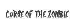 Curse of the Zombie字体