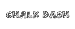 Chalk Dash字体