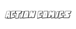 Action Comics字体