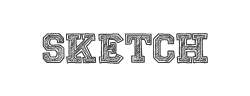 Sketch College字体