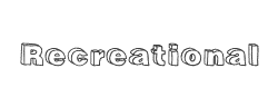 Recreational字体