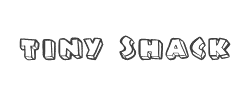 Tiny Shack字体
