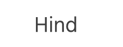 Hind字体