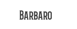 Barbaro字体