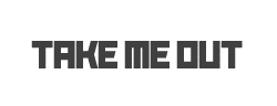 Take Me Out字体