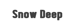 Snow Deep字体