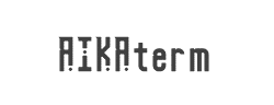 AIKAterm字体