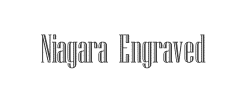 Niagara Engraved字体