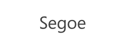 Segoe字体