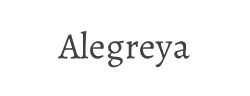 Alegreya字体