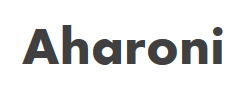 Aharoni字体