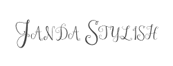 Janda Stylish Monogram字体