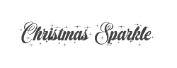 Christmas Sparkle PERSONAL USE字体