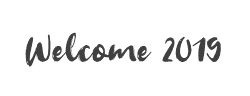 Welcome 2019字体