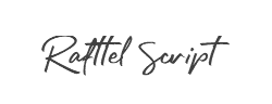 Rafttel Script DEMO字体